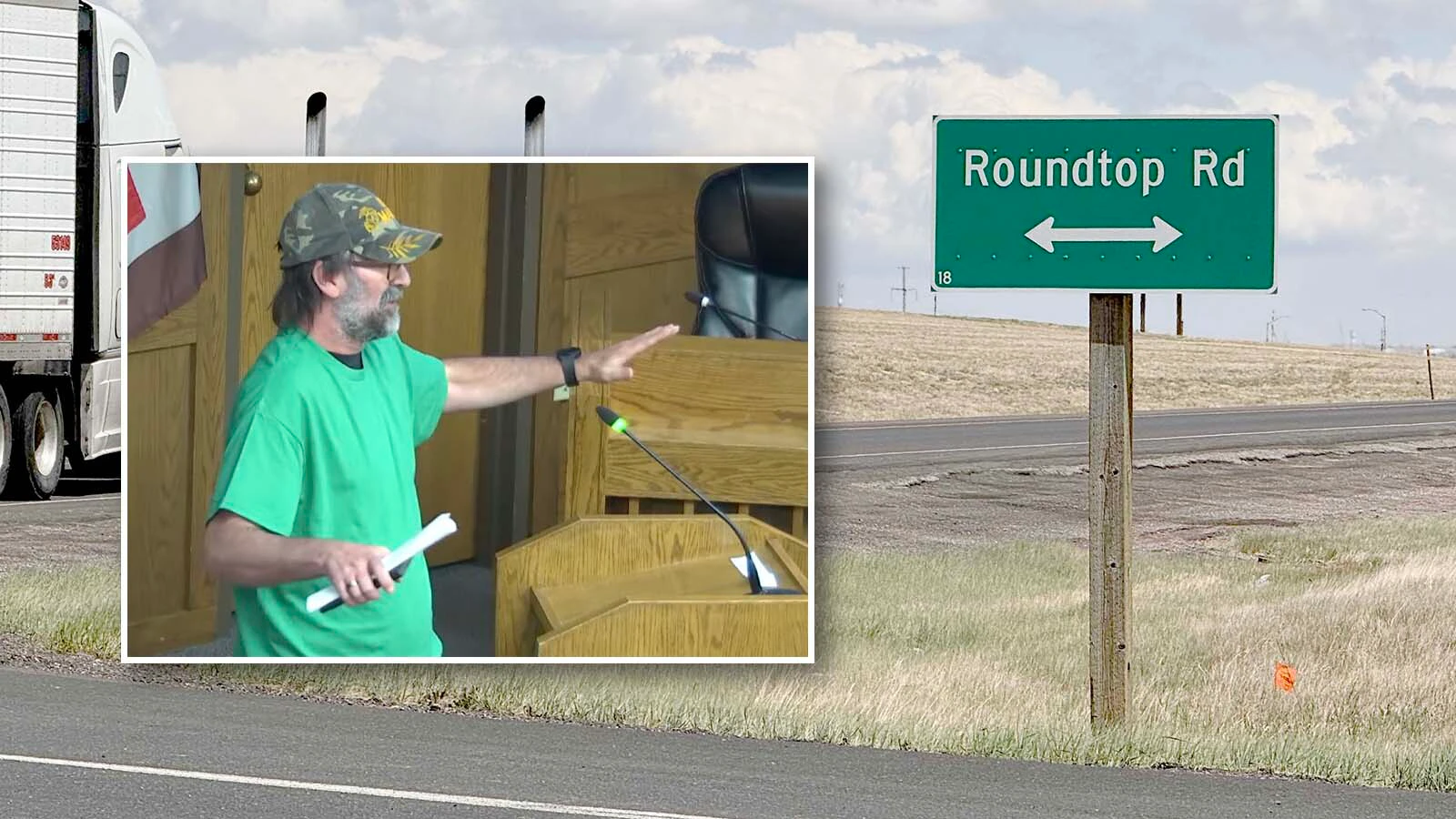 Cheyenne area resident Brian Pixley addresses the City Council about a proposed data center annexation on Monday, Sept. 28, 2026. The council approved the 1,260-acre annexation.