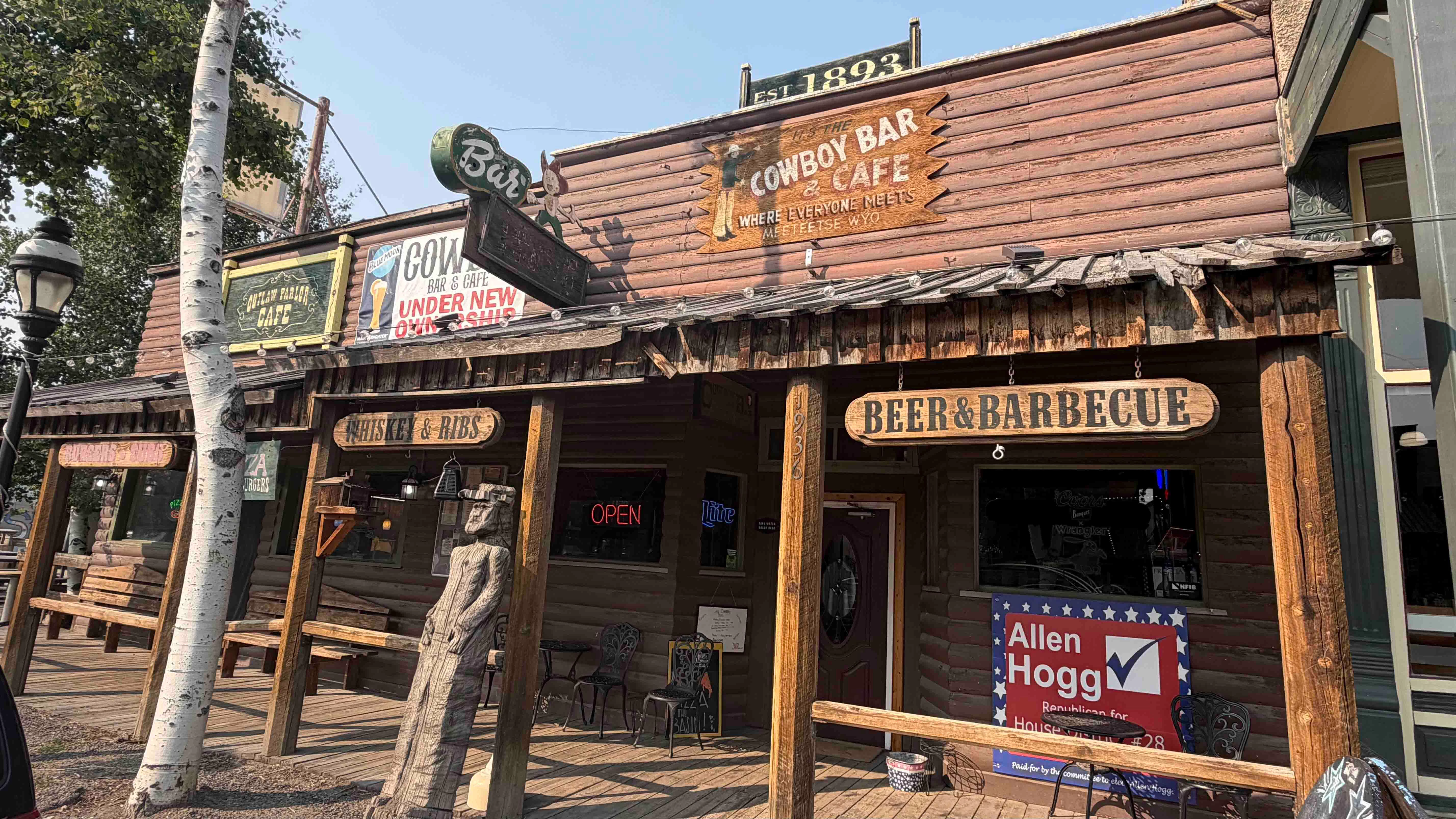 The Cowboy Bar & Cafe welcomes guests from all over the world - and the spirit world. It is believed by employees that spirits visit the bar and one in particular, Sylvia, is there to keep things in order.
