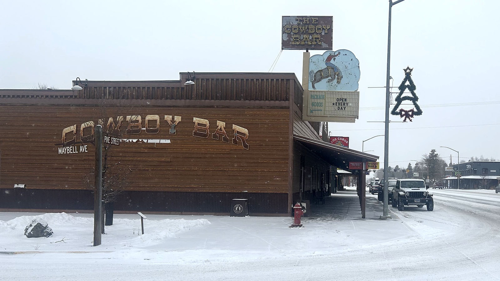 The Cowboy Bar in Pinedale.