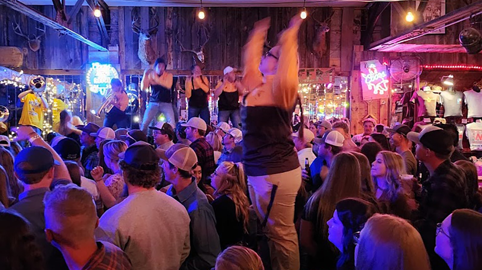 The Cowboy Saloon & Dance Hall is famous for its live music.
