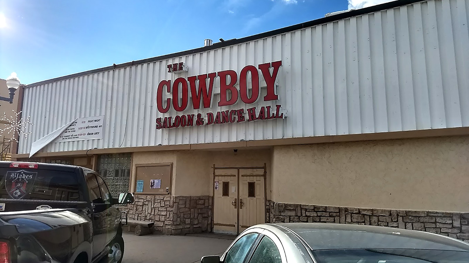 The Cowboy Saloon & Dance Hall in Laramie, Wyoming, which helped launch the career for country music star Chancey Williams. It's for sale, listing at $3.4 million.