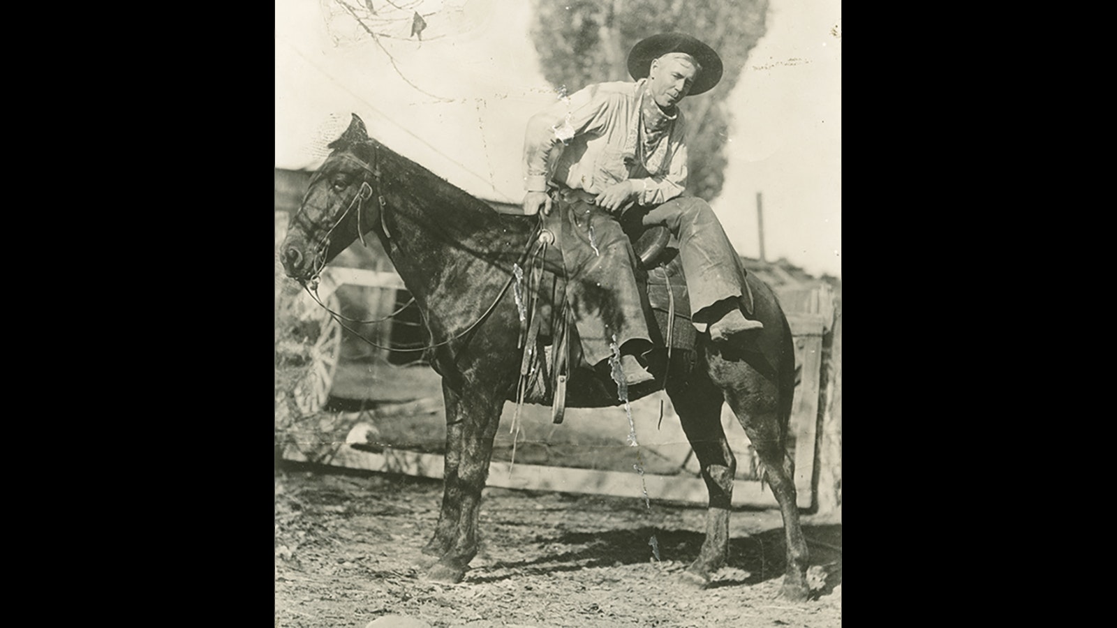 "Jack" Thorp (N. Howard Thorp, 1867-1940) collected cowboy songs and poems across the west for nearly 20 years, starting in the late 1800s. His most famous book is "Songs of the Cowboy." New Mexico History Museum; courtesy Guy Logsdon.