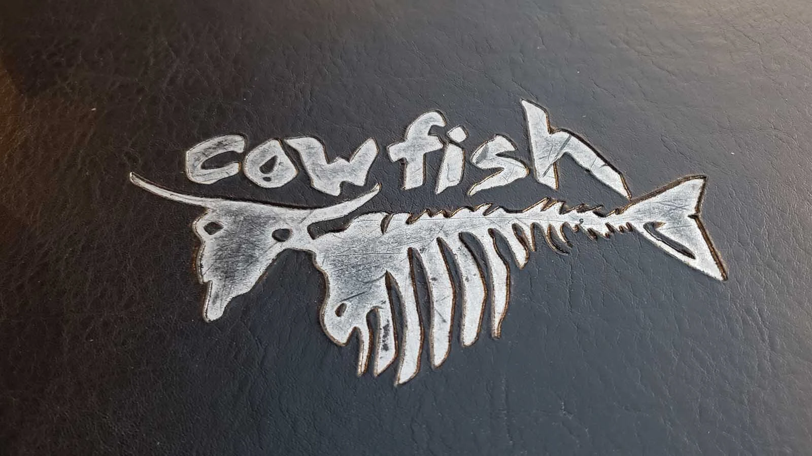 The legend of the cowfish printed on the restaurant's menu was created by Jerry Sowers.