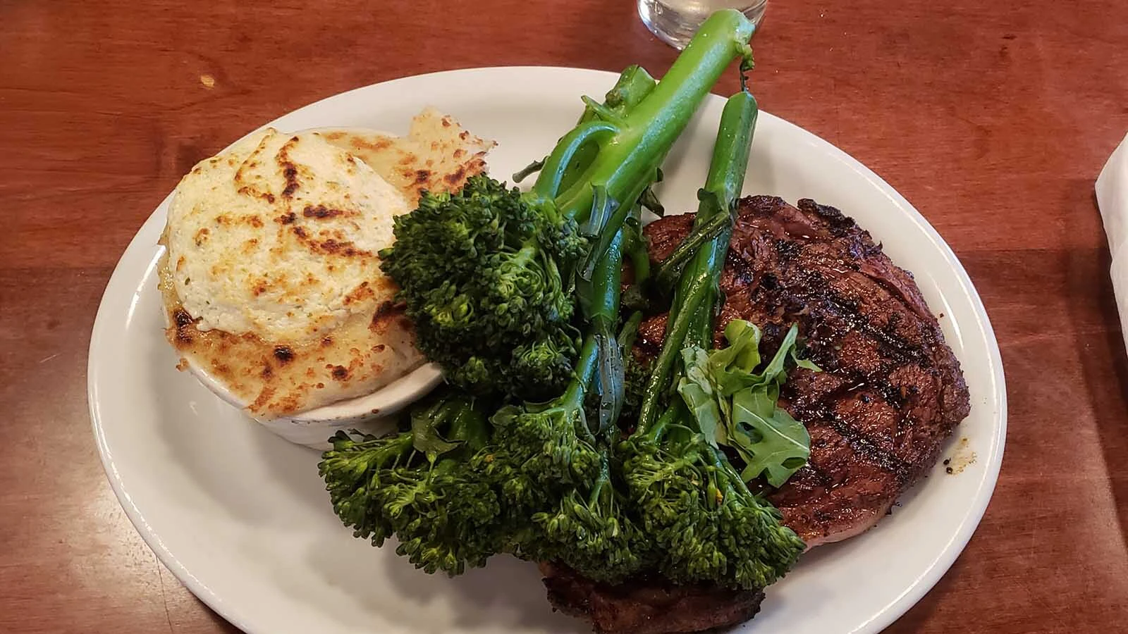 A steak dinner at the Cowfish.