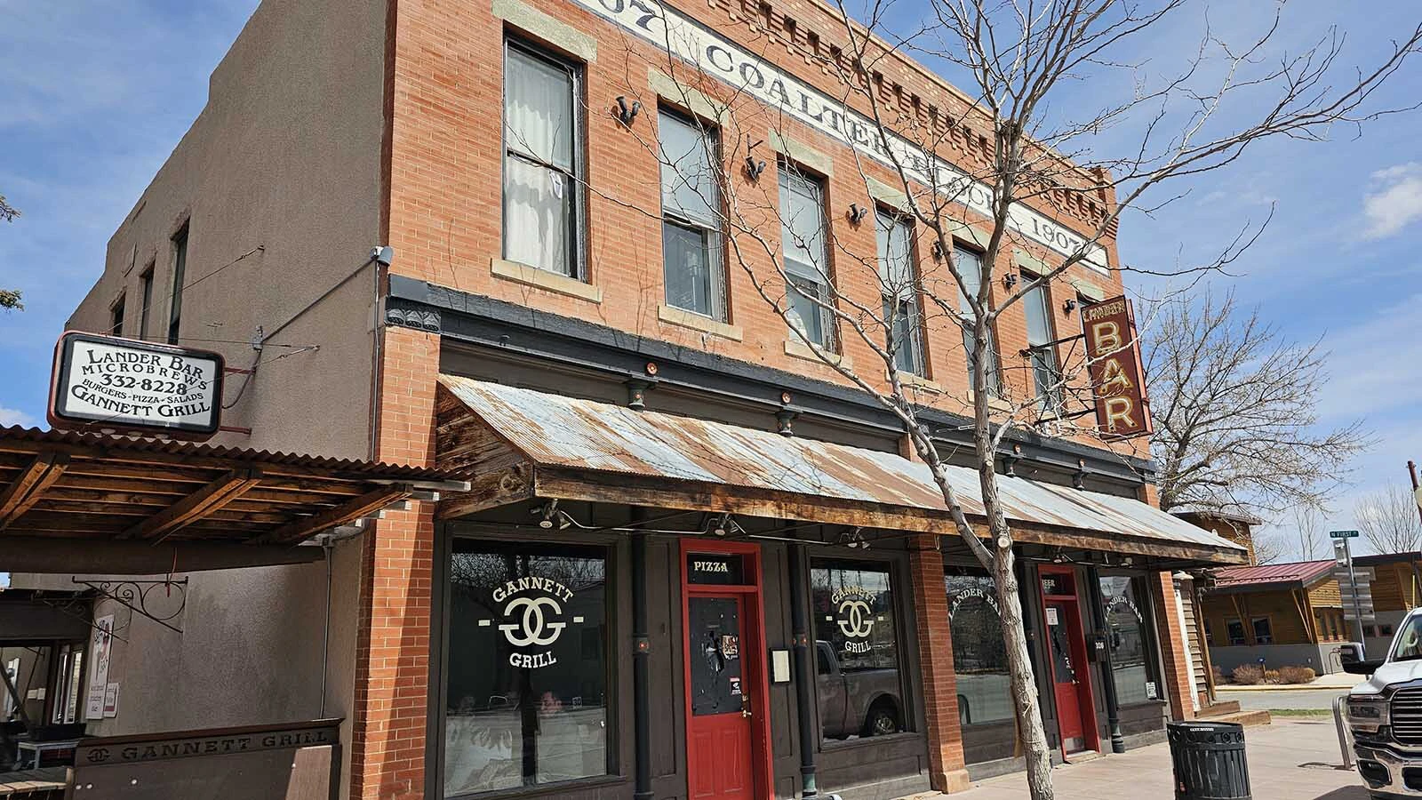 The Lander Bar is part of the Coalter Block, which includes Cowfish and the Gannett Grill.