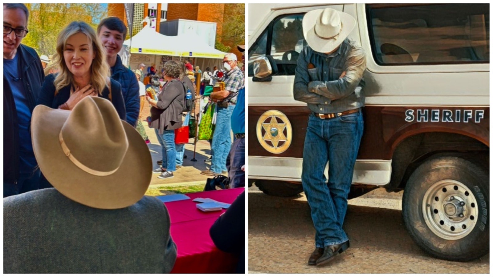 Fans of Wyoming author Craig Johnson and his popular Sheriff Walt Longmire character always show up in force whenever he has a book signing or other event.