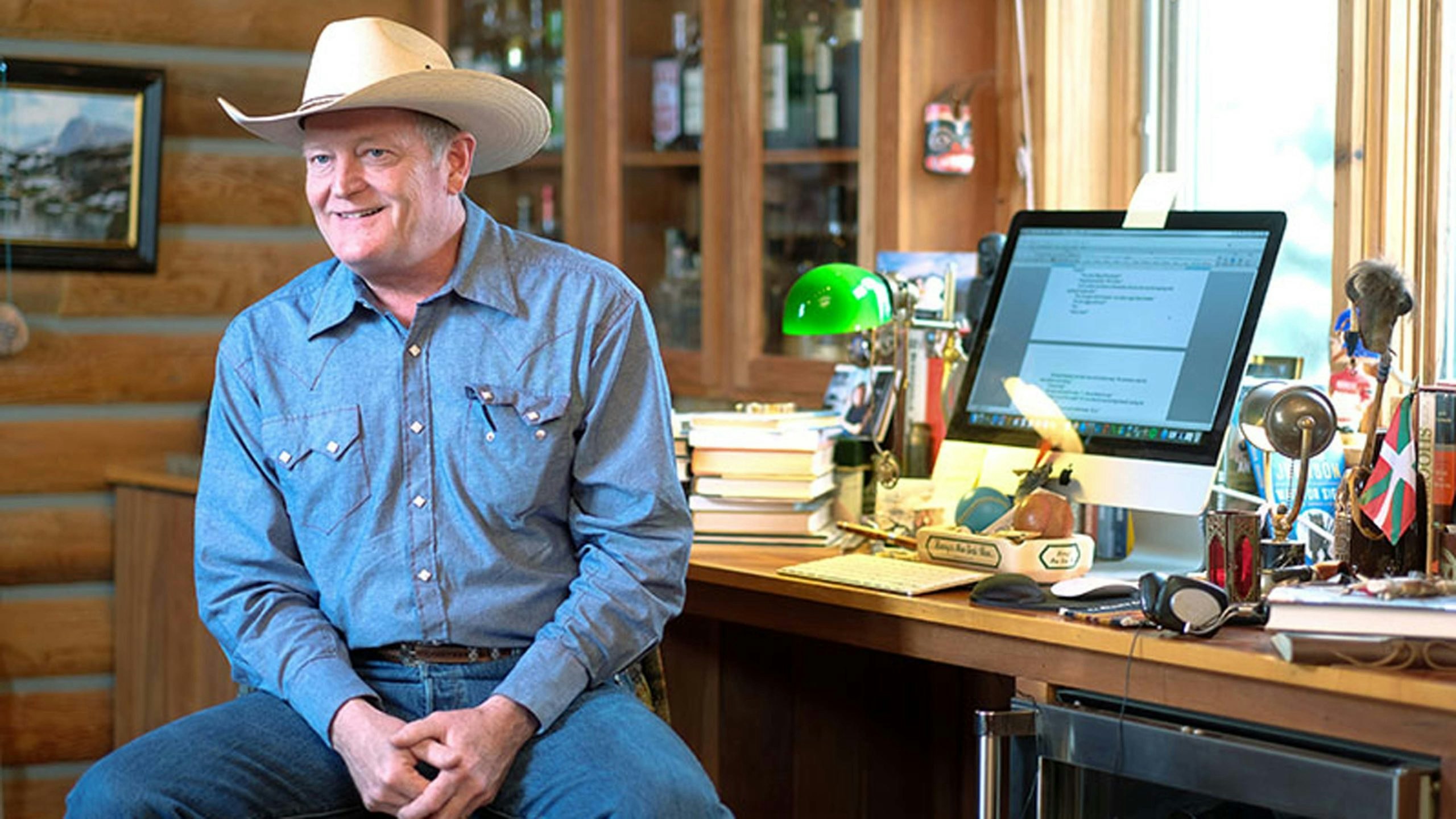 Wyoming author Craig Johnson, creater of the popular "Longmire" novels and TV series.