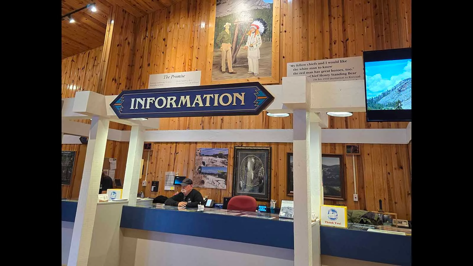 The Crazy Horse Monument, and the work that continues on it, is a big tourism draw.