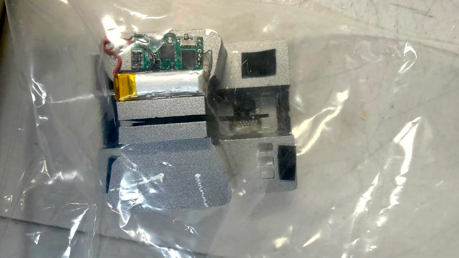 A credit card skimming device found on a diesel pump at a Rock Springs Maverik store.