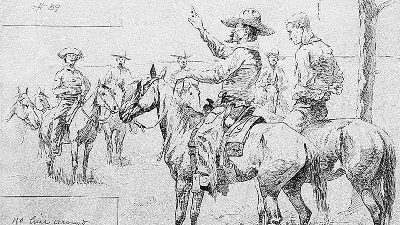 Near modern-day Newcastle, a lynching party took justice into their own hands and hung two horse thieves. They left their bodies to dangle and decompose as a warning to any other would-be thieves.