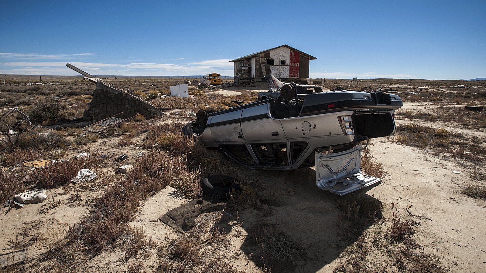 Even more than a decade after coming across a creepy abandoned complex in the middle of nowhere in Wyoming's Red Desert, Kenneth Driese says he's still creeped out by the almost horror movie-like vibes it exudes.