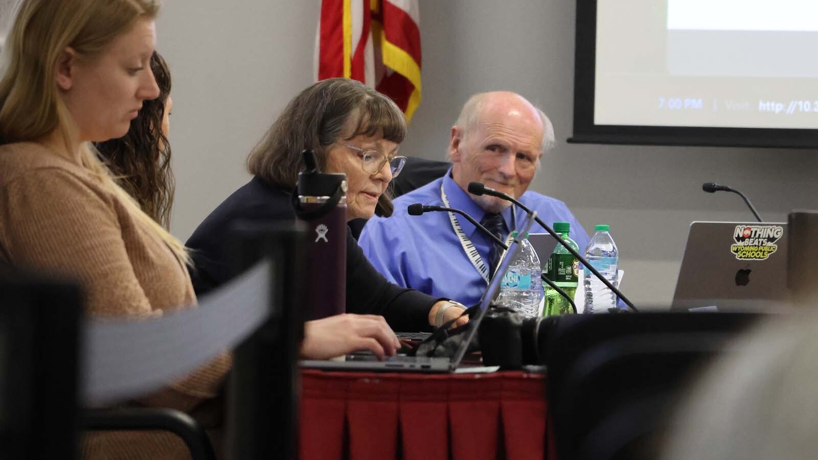 Natrona County School District 1 board Vice Chair Dana Howie on Monday offers her explanation and apology for a social media post.