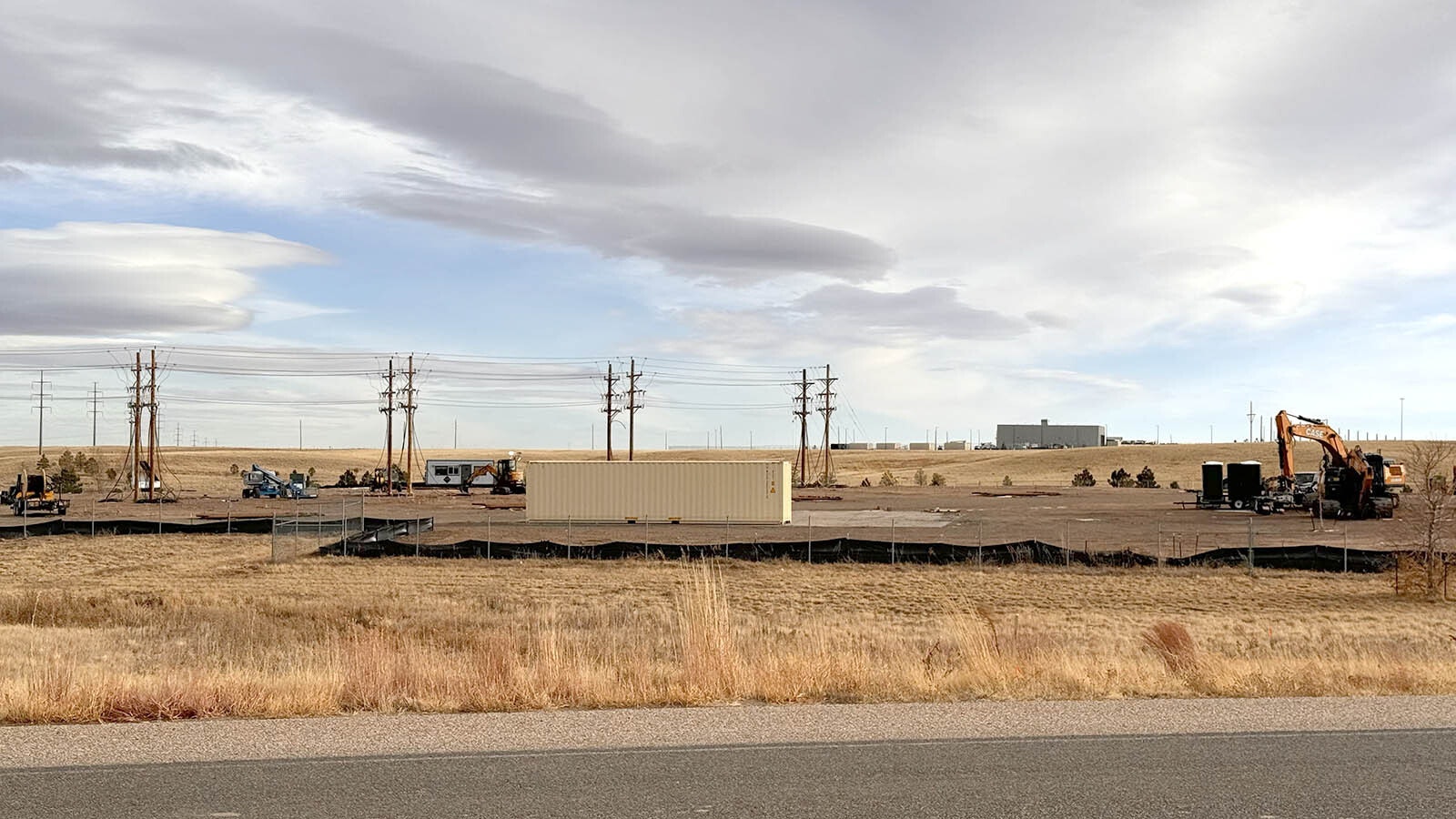 After a Chinese-owned cryptocurrency mine near F.E. Warren Air Force Base in west Cheyenne was shut down by the federal government, everything has been cleared from the site.