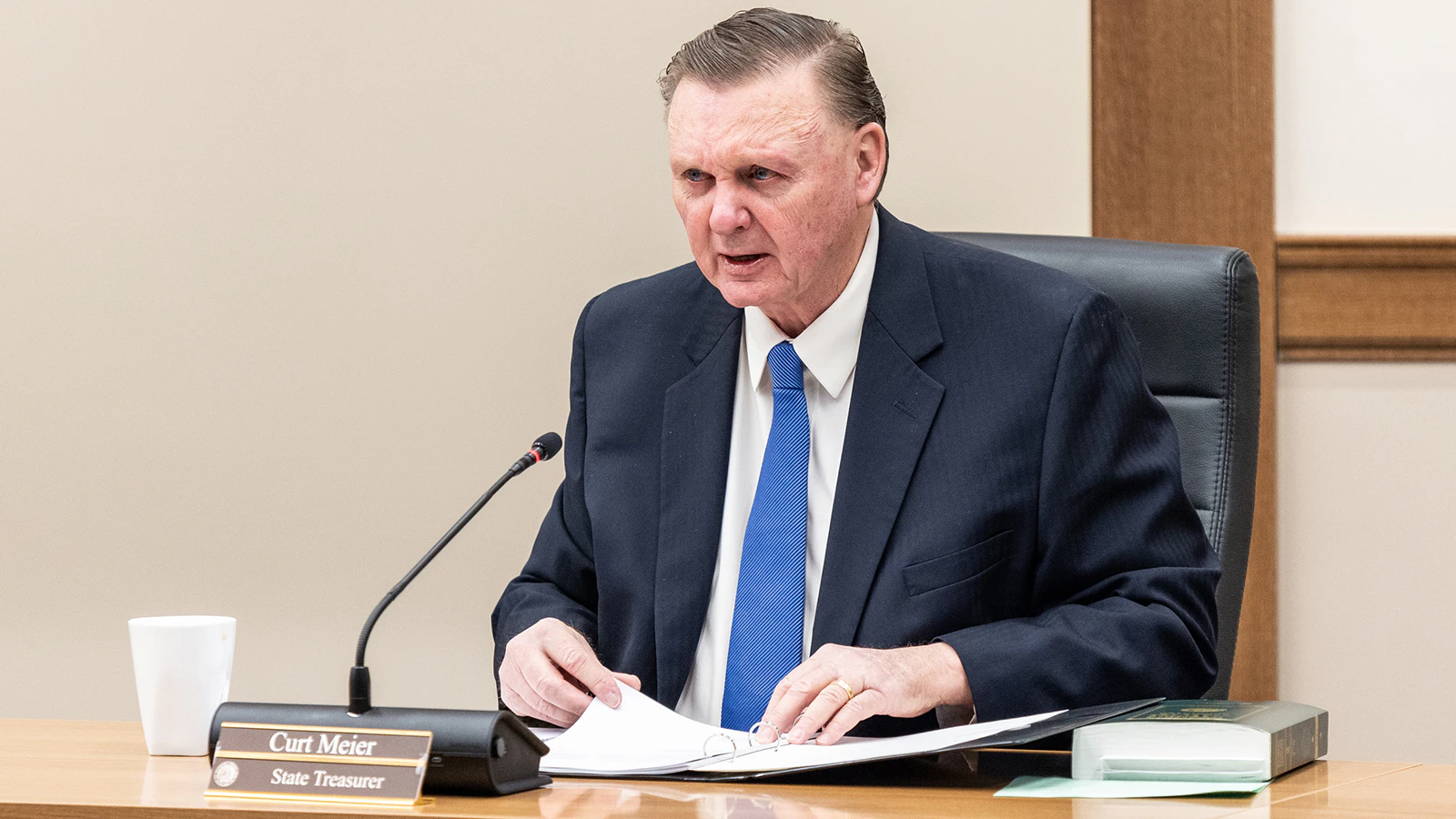 Wyoming Treasurer Curt Meier is joining other state treasurers in pushing back against a tactic by "woke investing" activists.