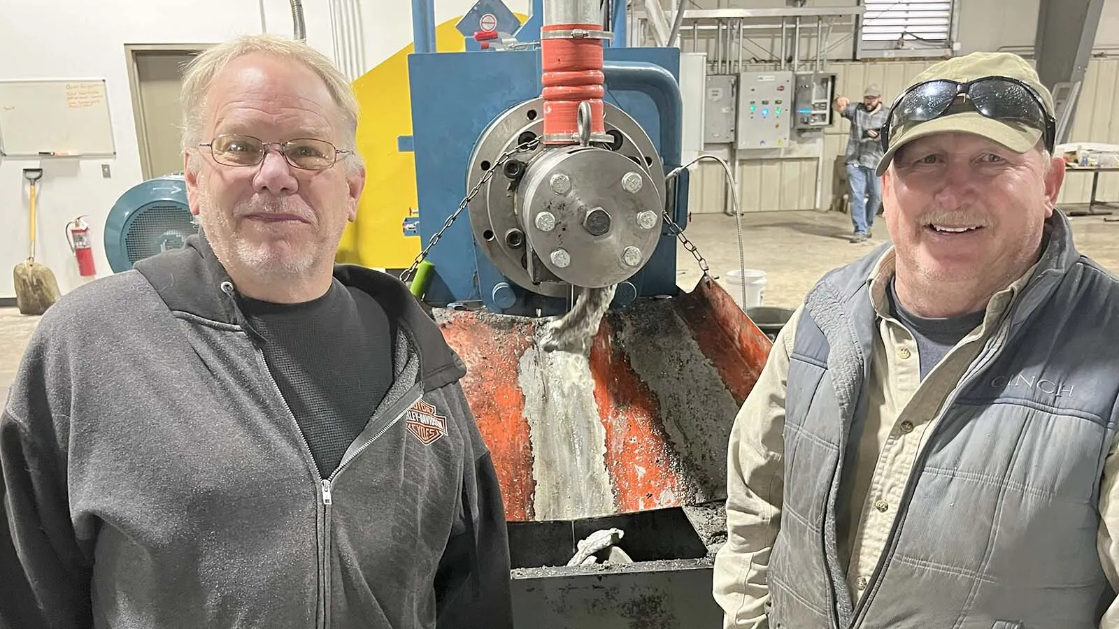 Curt Hjorth, left, died in February. His family, including brother Joel, is suing CBH Co-op over his death.