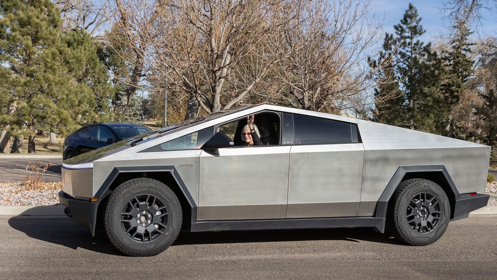 Cheyenne resident Dr. Karen Meister-Emerich loves her new Cybertruck because it reminds her of a Delorean and it's packed with technology. The 75-year-old grandma breaks the mold of the typical Tesla owner.