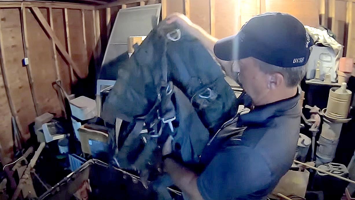 Dan Gryder unearthed a harness and canopy belonging to Richard McCoy II at his family's property in Cove City, North Carolina. Gryder is convinced this was the rig used in the D.B. Cooper hijacking in 1971.