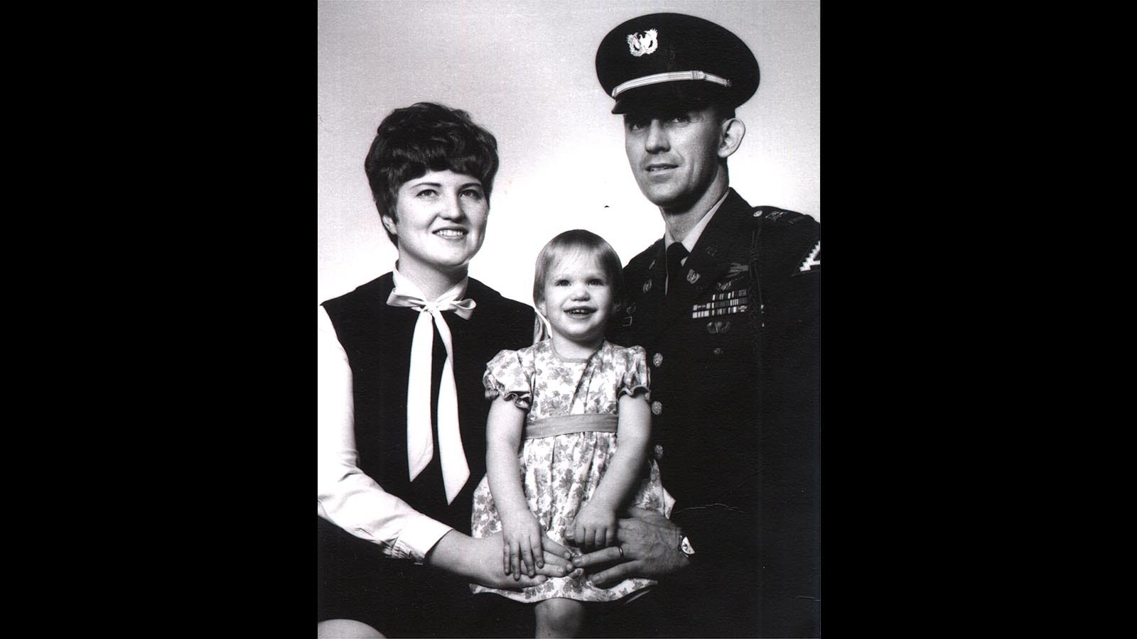 Richard McCoy II with his wife Karen and young daughter, Chanté.