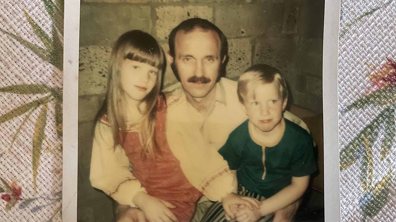 Richard McCoy II with his children, Chanté and Richard III, "Rick."