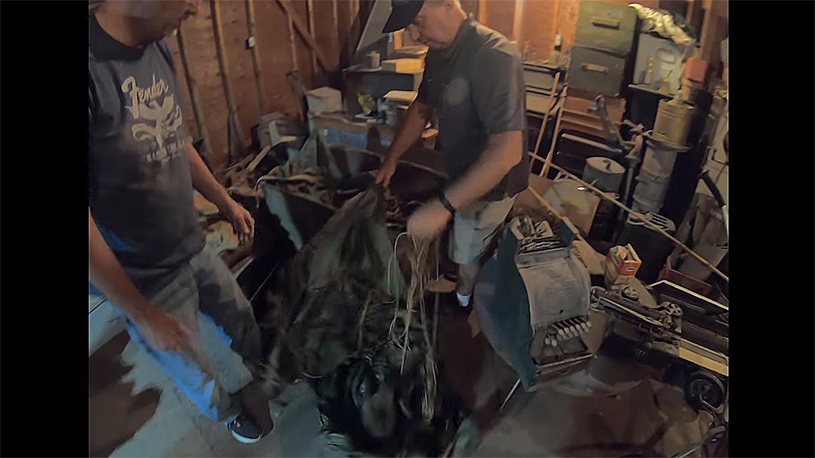 Dan Gryder and his son Dylan find a "one-in-a-million" parachute that belonged to Richard McCoy — aka "D.B. Cooper" — when he hijacked a commercial jet and jumped out with $200,000 53 years ago.