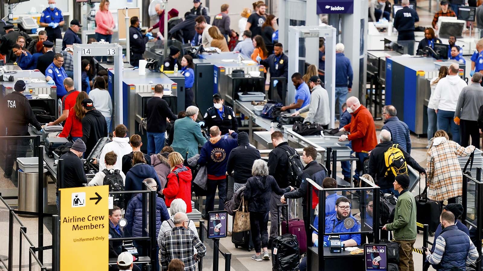 Getting through the security checkpoint at Denver International Airport may seem impossible at times, but it really will be starting May 7 if you don't have a REAL ID. If you live in Wyoming, however, chances are you've already had one for years.