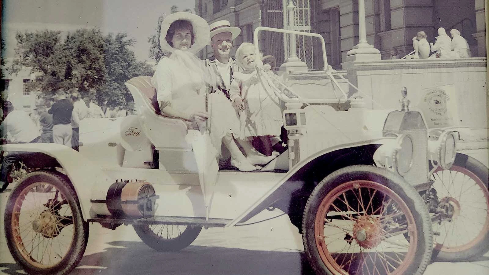 Taking their cars to the Cheyenne Frontier Days parades was something that happened during the summers.
