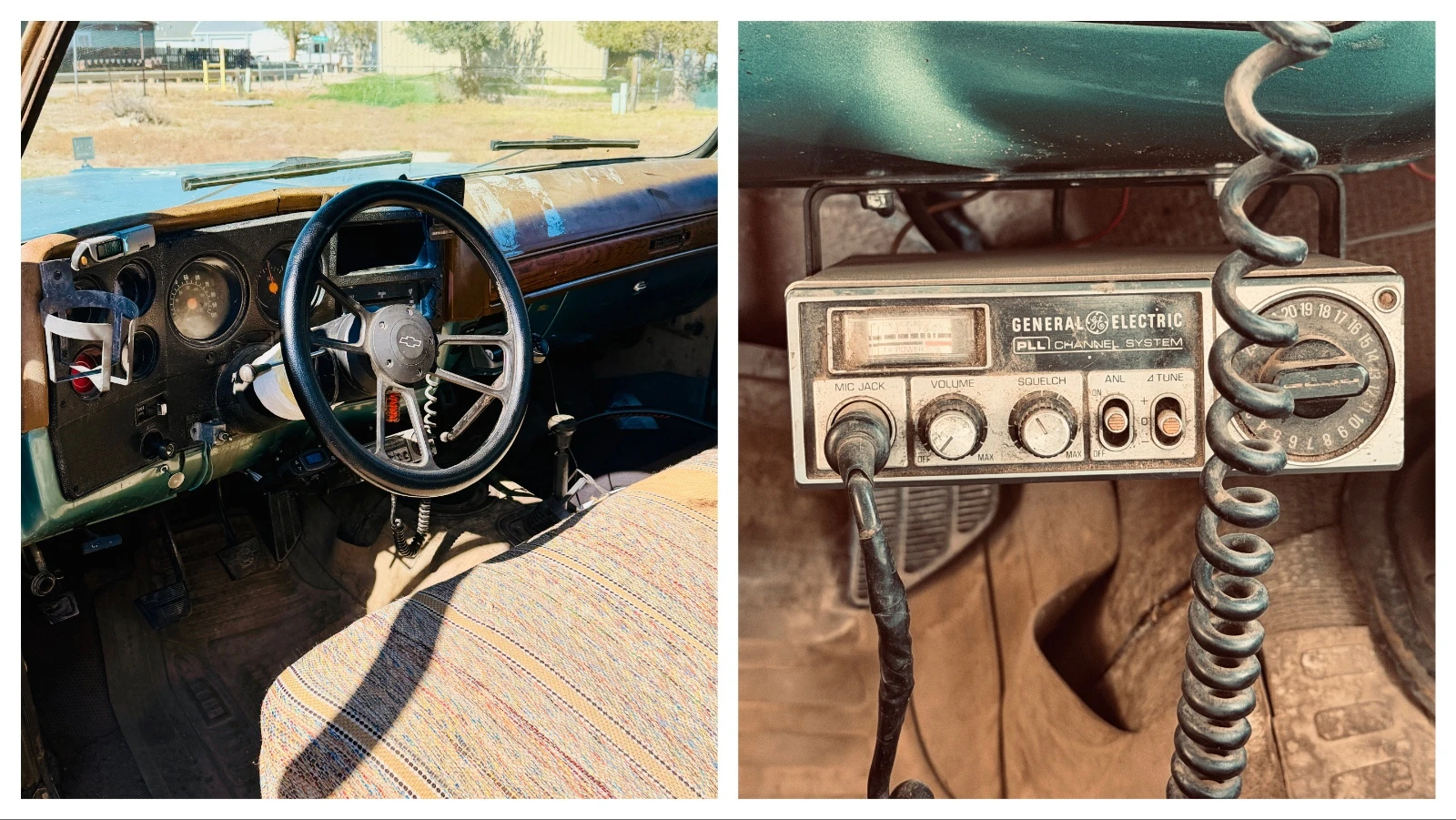 This 1977 Chevrolet Scottdale pickup has been the outdoors adventure rig for the Wohl family since Ken Wohl bought it brand new from Cooper Chevrolet in Medicine Bow. It still has the CB radio installed by the original owner, Ken Wohl.