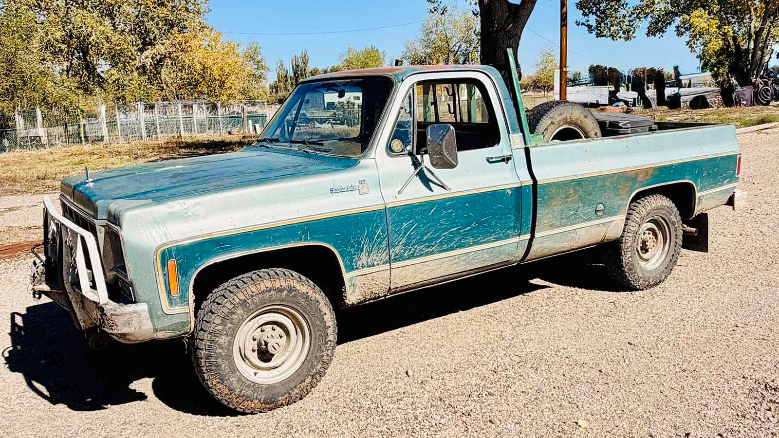 This 1977 Chevrolet Scottdale pickup has been the outdoors adventure rig for the Wohl family since Ken Wohl bought it brand new from Cooper Chevrolet in Medicine Bow. 