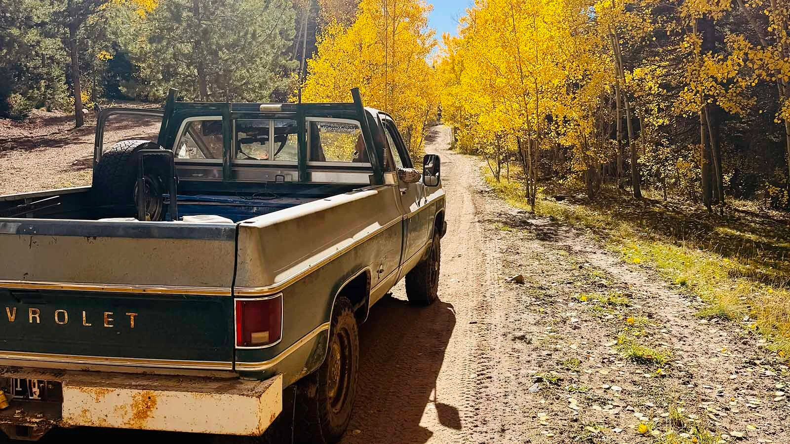 This 1977 Chevrolet Scottdale pickup has been the outdoors adventure rig for the Wohl family since Ken Wohl bought it brand new from Cooper Chevrolet in Medicine Bow. 