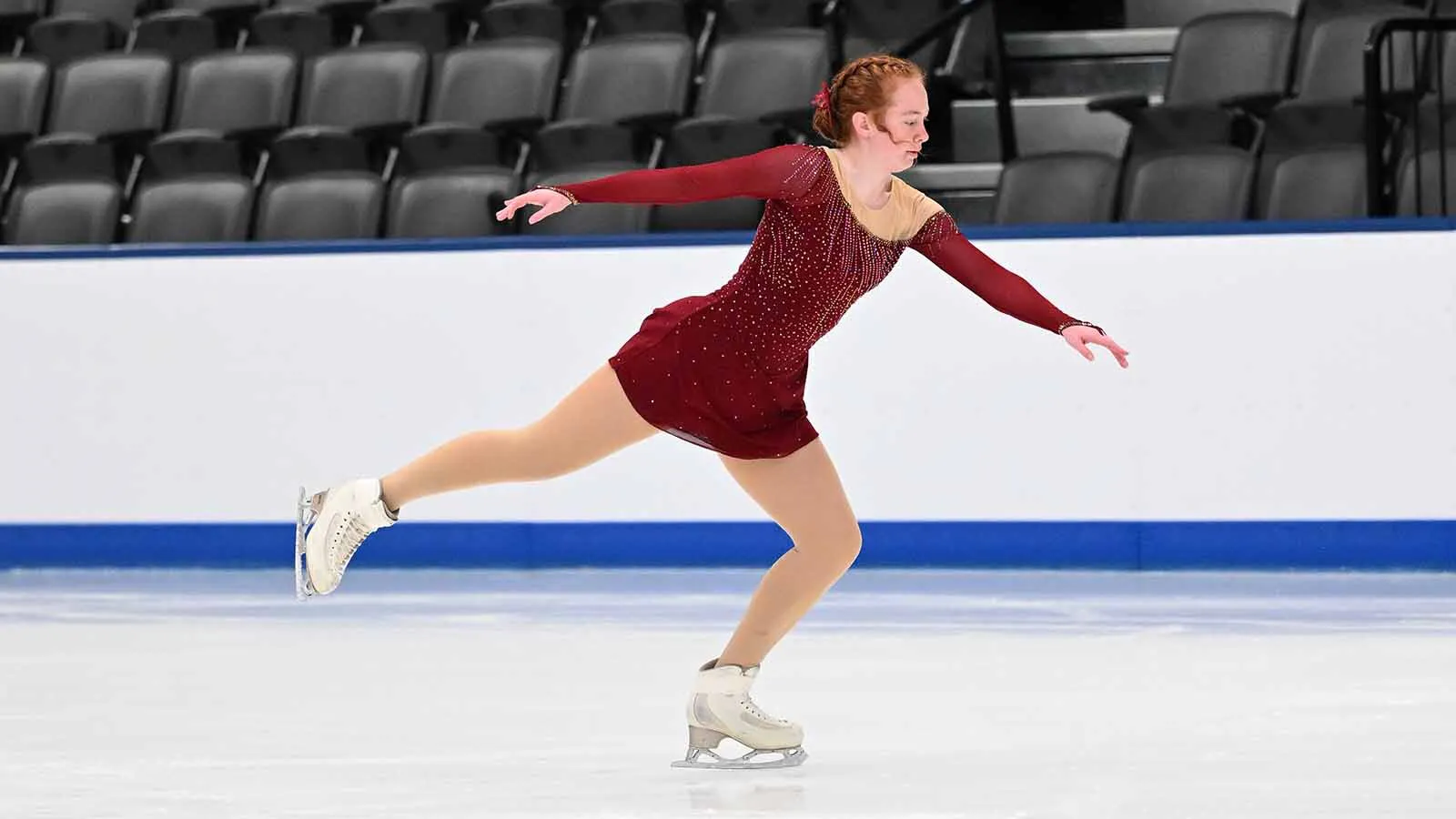 Daisha Thomas, 15, competed in the Excel National Festival at nationals in Boston. Just before she was to compete, another skater ran into her and she ended up with stitches and a black eye. This did not deter the Wyoming skater to skate her best and become ranked 21 nationally at her level. 