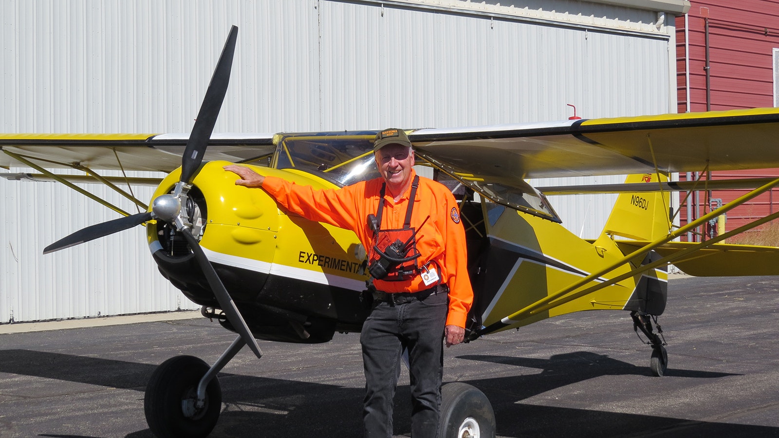 Dallas Chopping bought a Kitfox experimental airplane for his retirement. Enjoys flying through the West with fellow “taildraggers.”