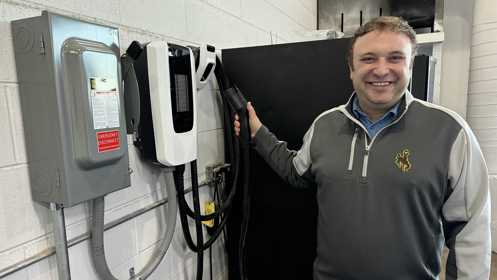 Dallas Tyrrell, owner of Tyrell Honda and Chevrolet dealerships in Cheyenne, said that consumers should drive the electric vehicle (EV) market, not the government telling us. Tyrell invested more than $150,000 in an EV charging station in his dealership.