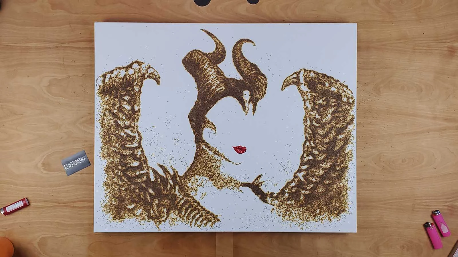 One of Danny Shervin's works in progress.