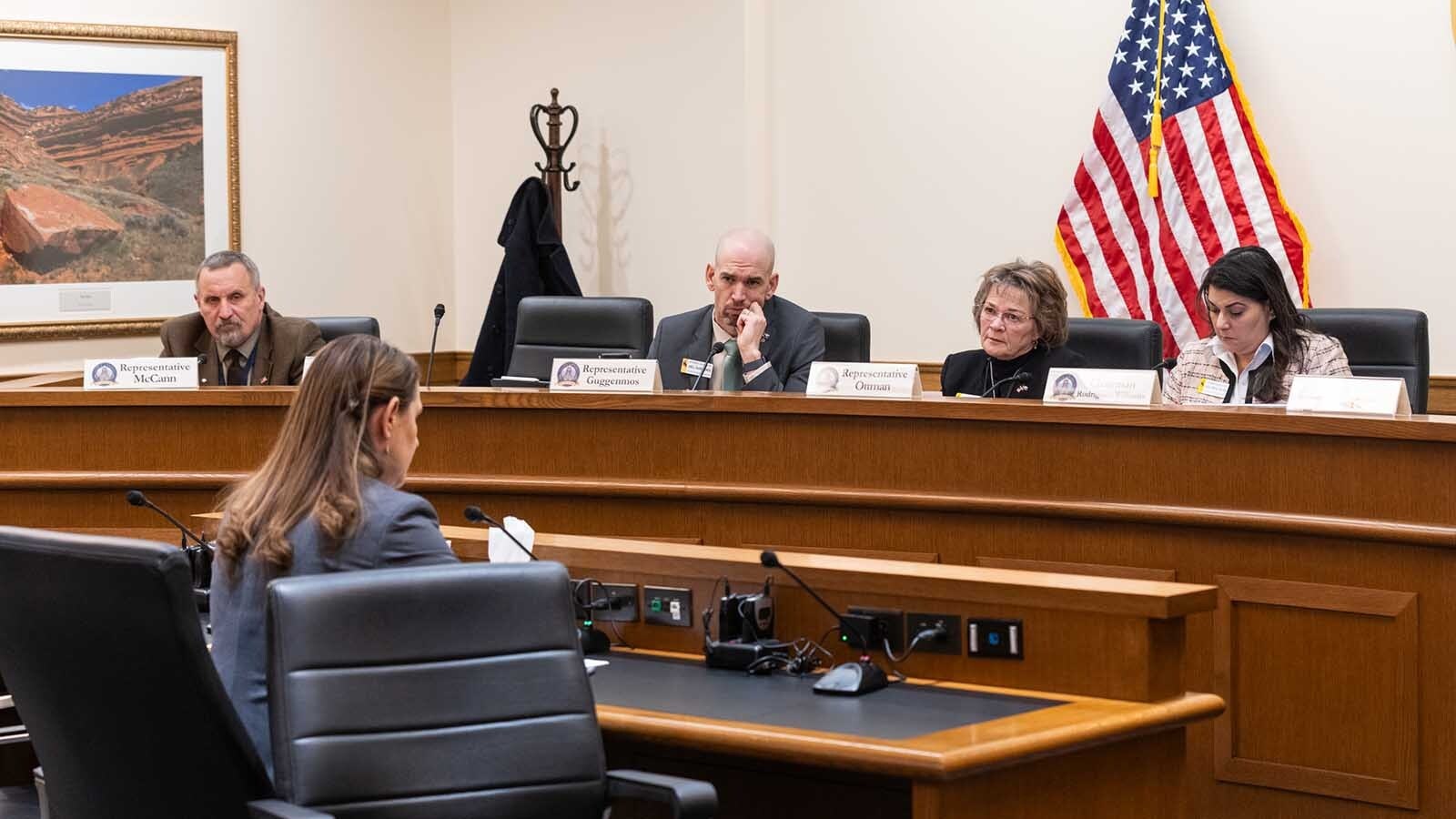 A state legislator from Rock Springs has not attended any meetings of the two interim committees he’s on. Darin McCann, far left, told Cowboy State Daily on Friday that he didn’t realize the interim is so active and meetings are on days he can’t get away from work.