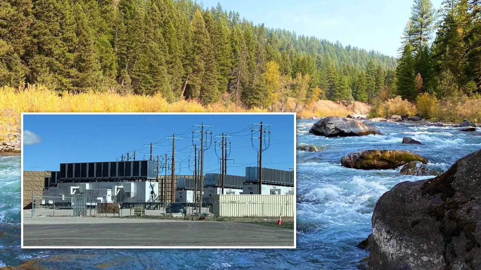 A data center is proposed to go next to the blue-ribbon Montana trout water immortalized in the movie "A River Runs Through It.” Neighbors are scrutinizing the plan as industry insiders say the hunt is on in Wyoming and Montana for new data center sites.