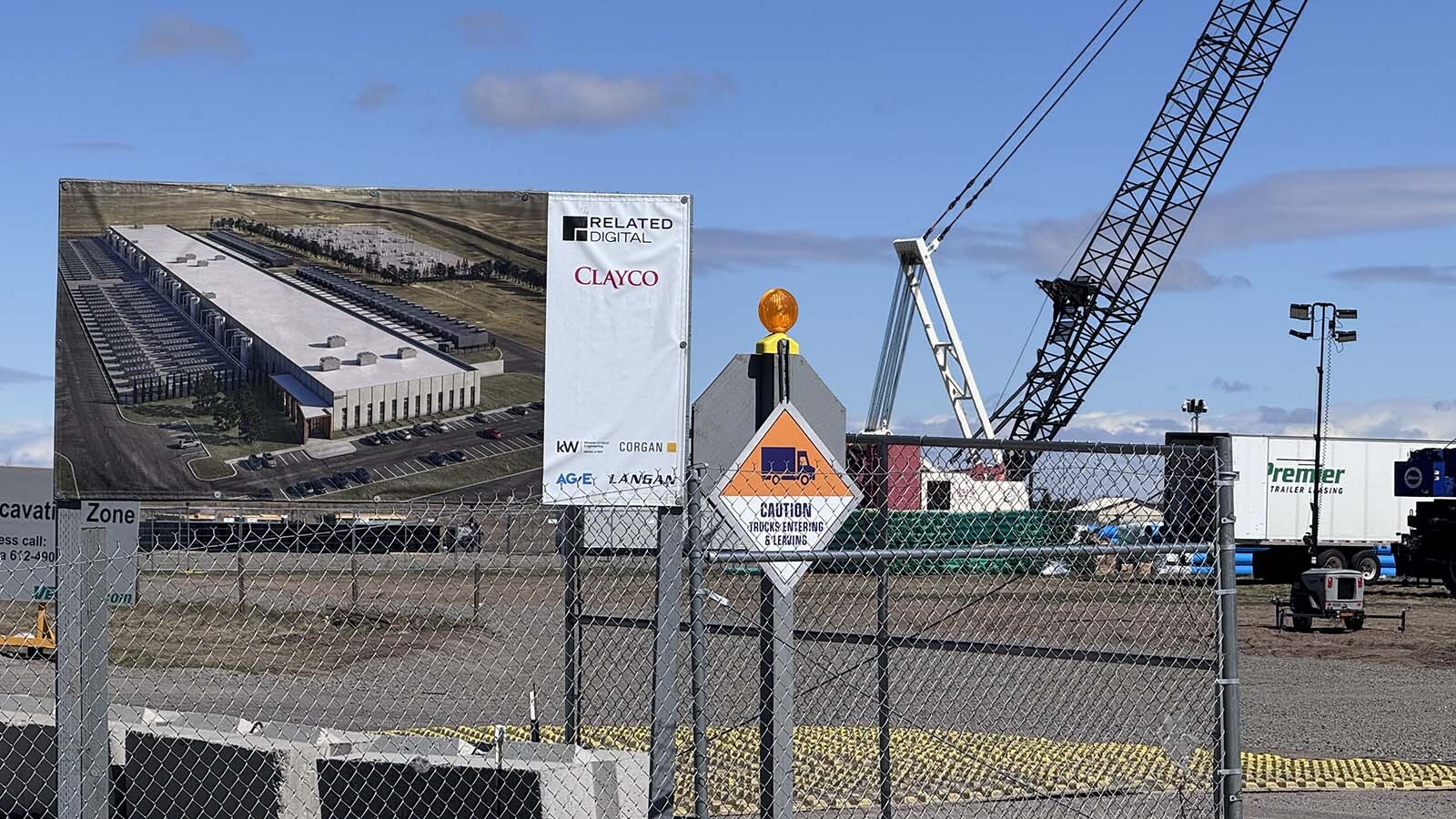 Construction is underway on a $1.2 billion Related Digital data center in the Cheyenne Business Parkway.