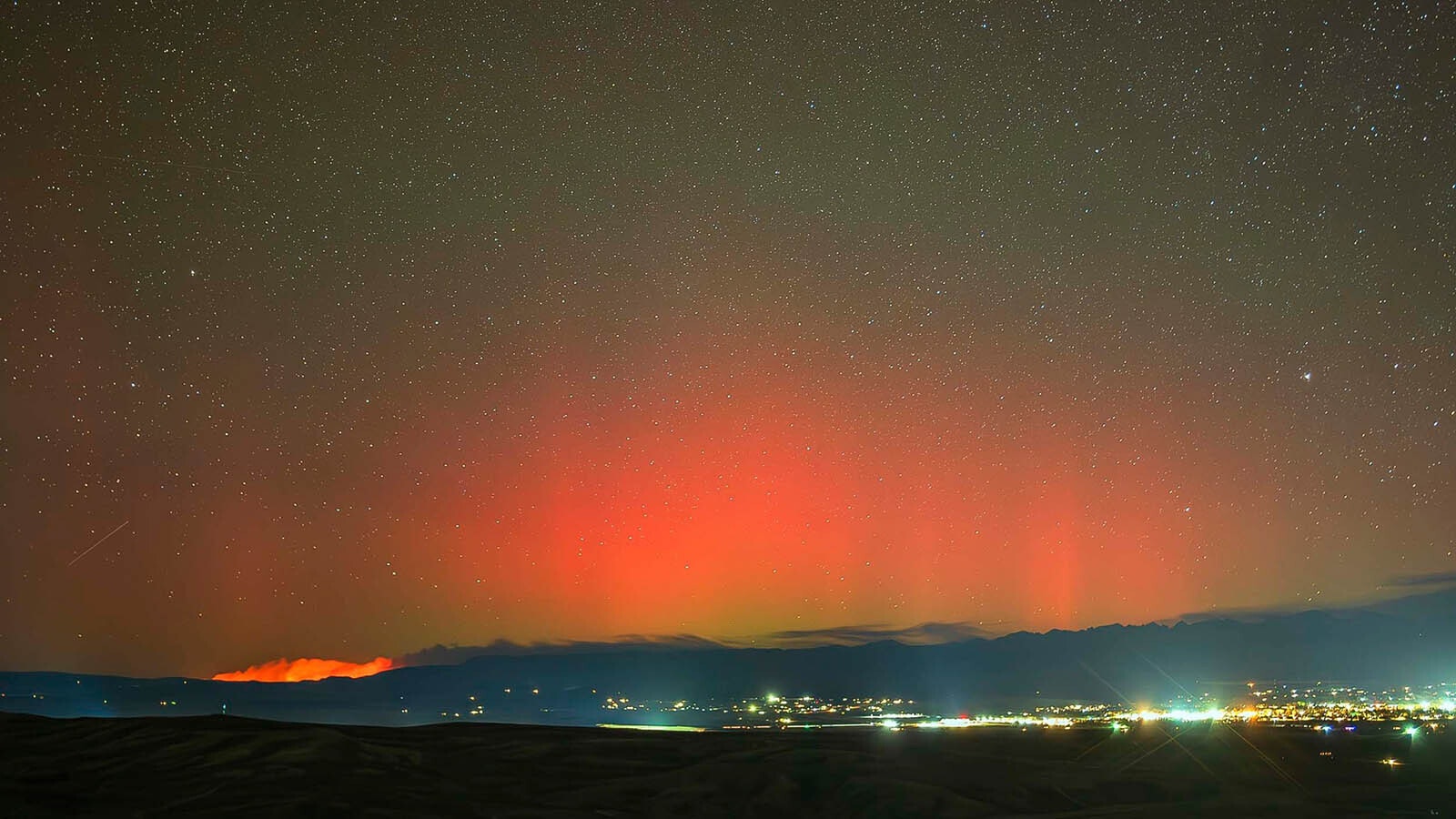 The auroras over Wyoming this year have been stunning and plentiful. And Pinedale photographer Dave Bell loves it. He said there's not aurora overload for him.