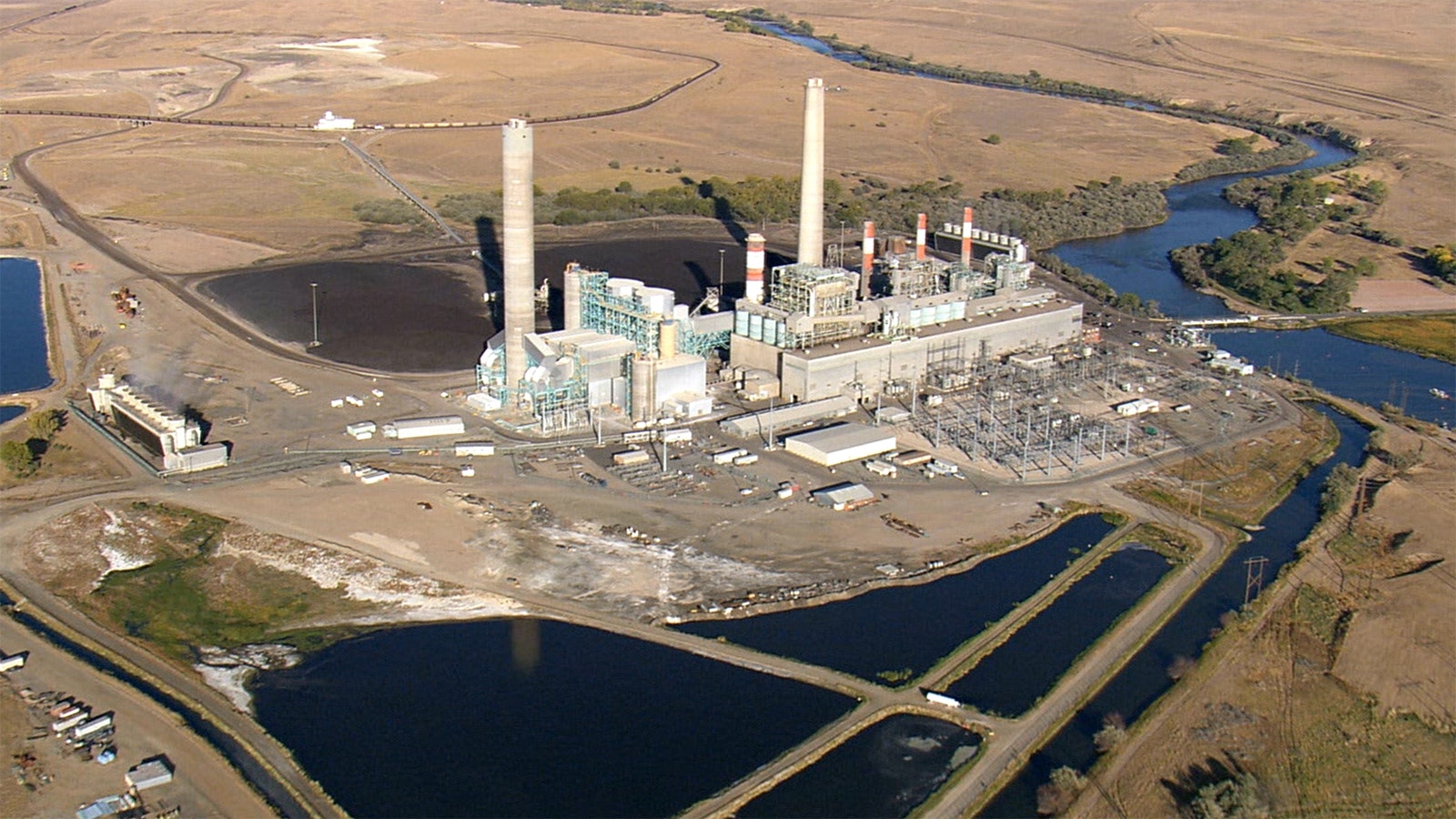 Dave Johnston Power Plant aerial 11 13 25