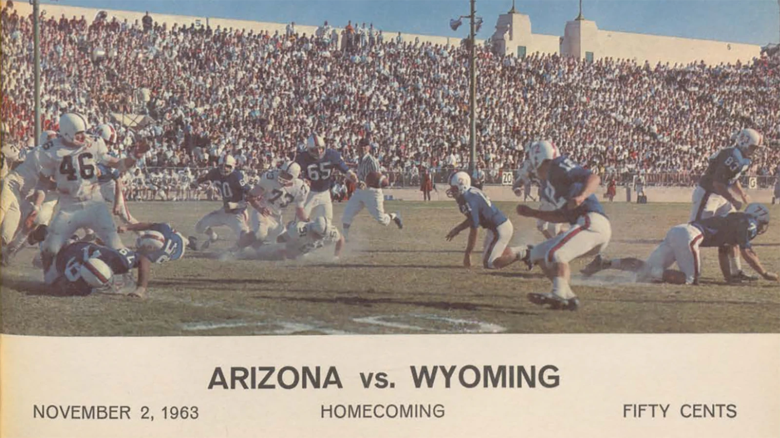 In his sophomore year, Nick Vuko played against Arizona as a Tailback, Number 23. The next year, he was unable to play because of a shoulder injury and by his senior year, Vuko was back on the field again — as a cheerleader. 