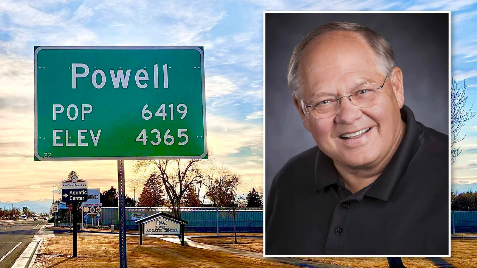 Dave Reets powell sign other side 5 2 26