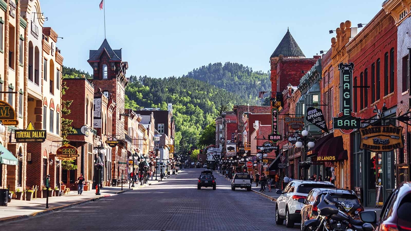 Deadwood, South Dakota, Main Street today.