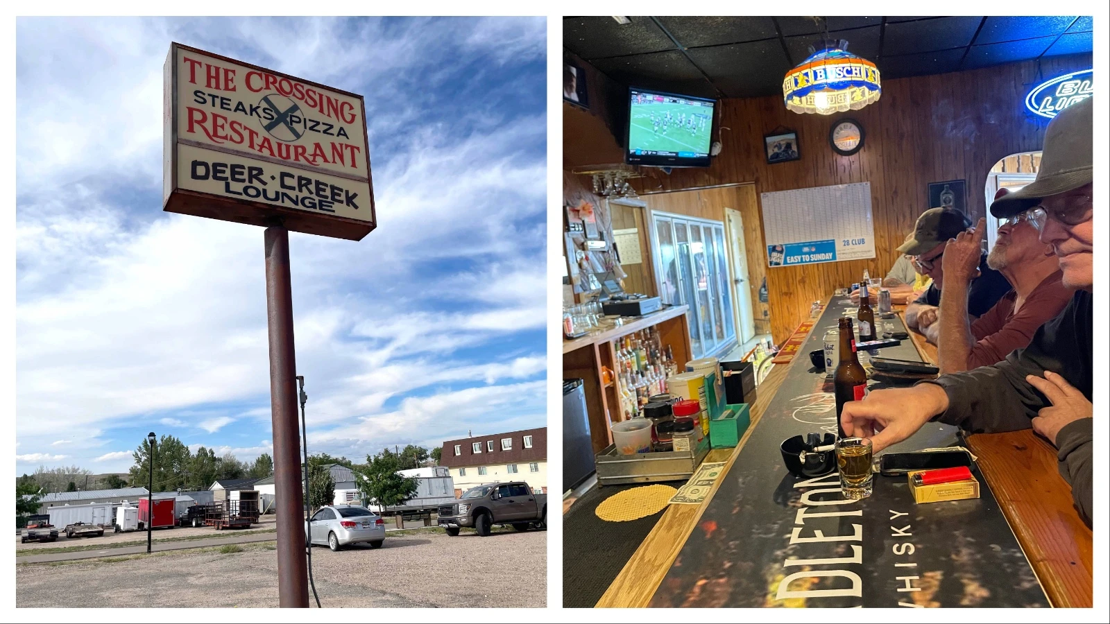 80-somethings brawling in the parking lot, irreverent jokers, indoor smoking and an ear lost in a brawl are all part of the lore at Glenrock's Deer Creek Lounge. The down-and-dirty dive has a reputation for other vices, too.