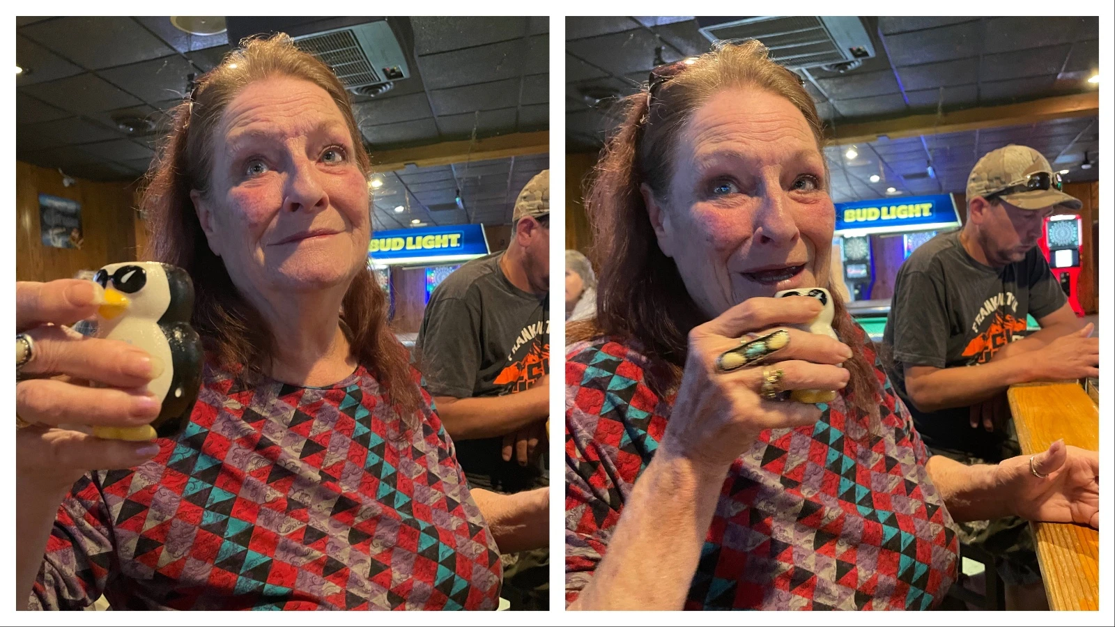 Deb is a regular at Glenrock's Deer Creek Lounge.