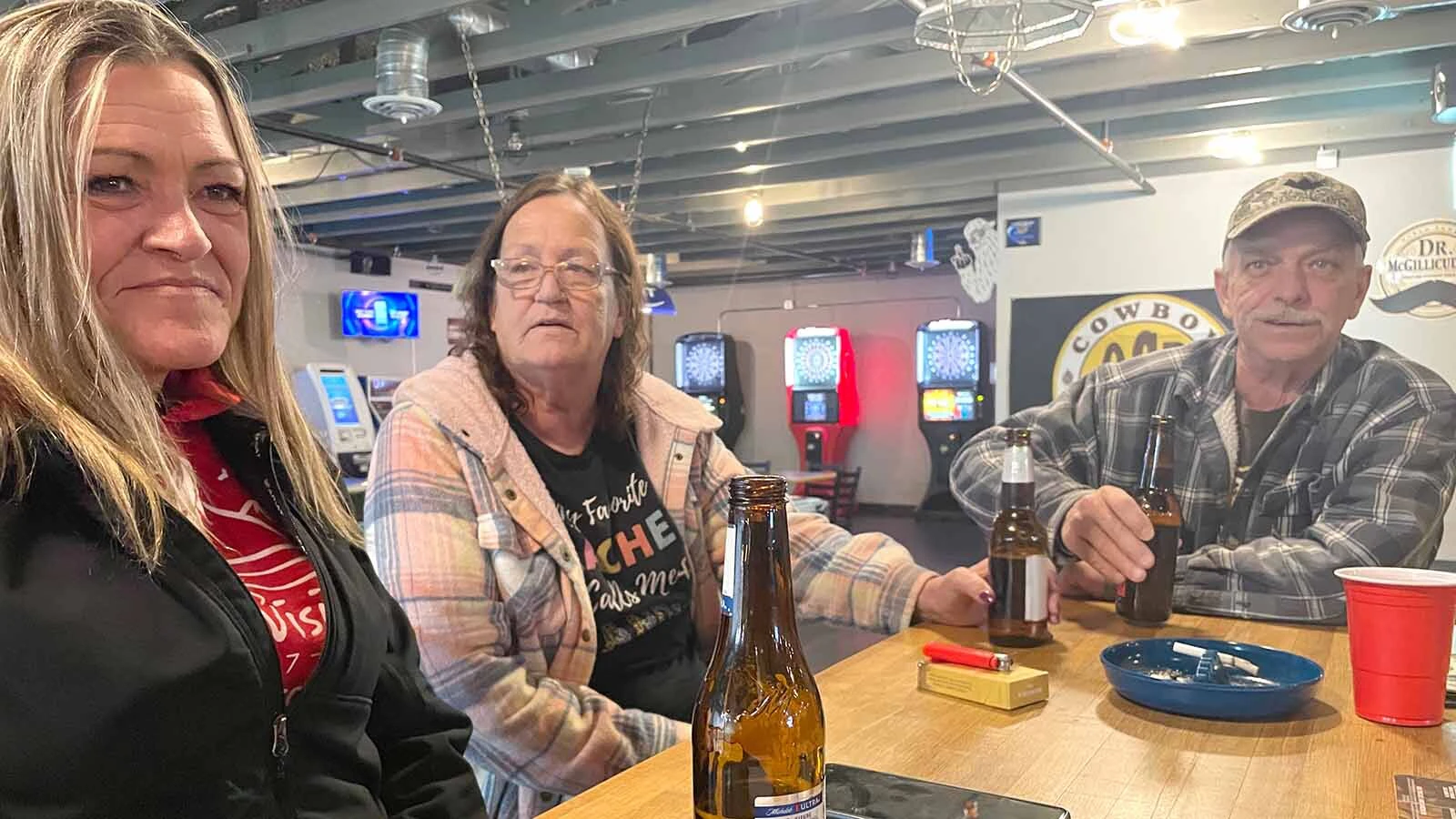 Alma Harvey and other locals say indoor smoking bans will never fly in Glenrock.
