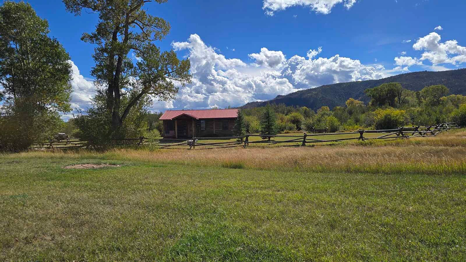 One of the cabins on the Deerwood Ranch. They are available for Airbnb stays.