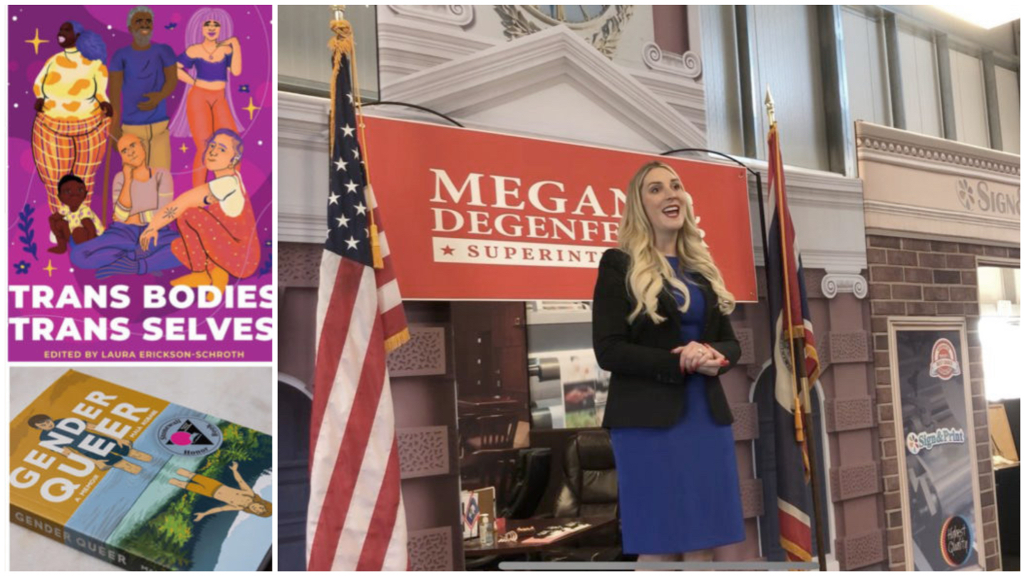 Degenfelder and library books 10 25 22