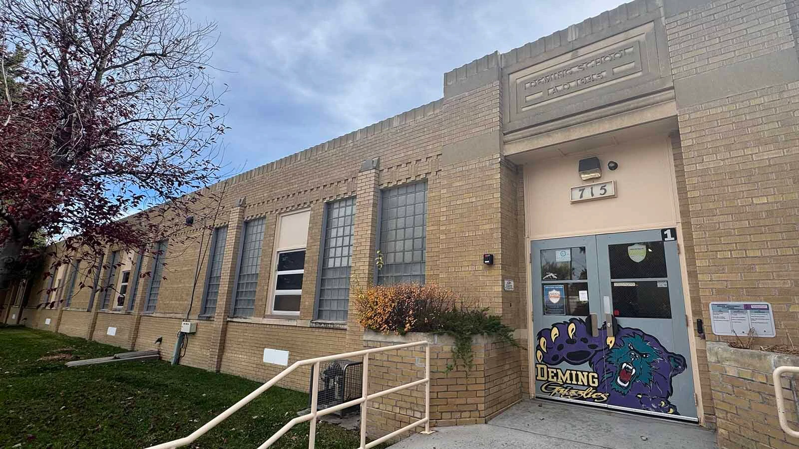 The old Deming Elementary School in Cheyenne.