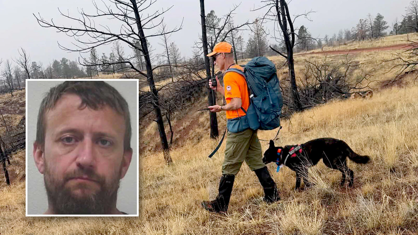 The remains of 43-year-old Gillette man Derek Schaff, missing more than three months, were found Saturday by a K-9 named Taz during an extensive search of the Weston Hills Recreation Area. John LaBrec and his K-9 Taz came from Jackson Hole to help search.