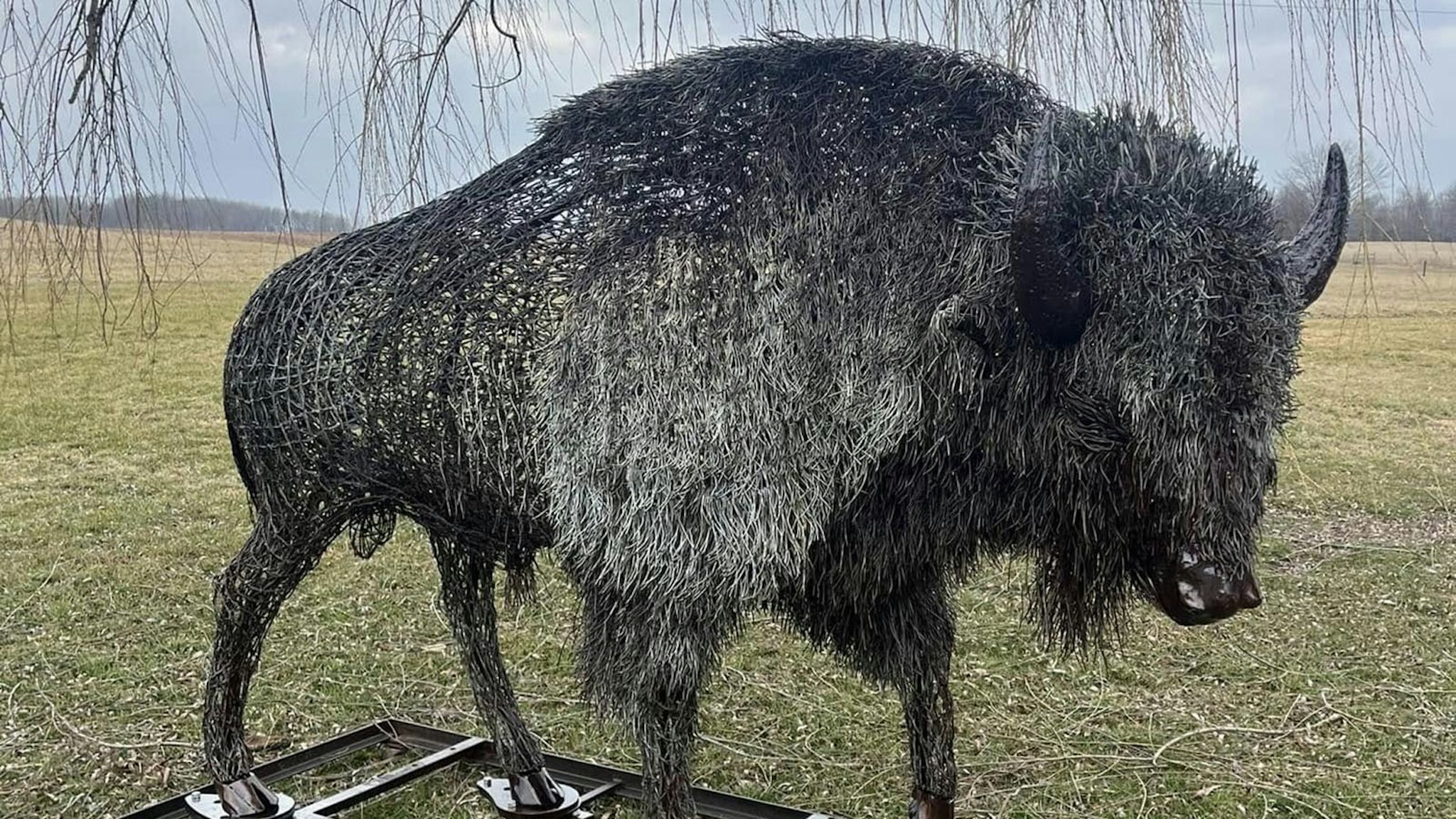 Why A Cody Rancher Is Turning Old Barbed Wire Into Big, Spikey Steel ...