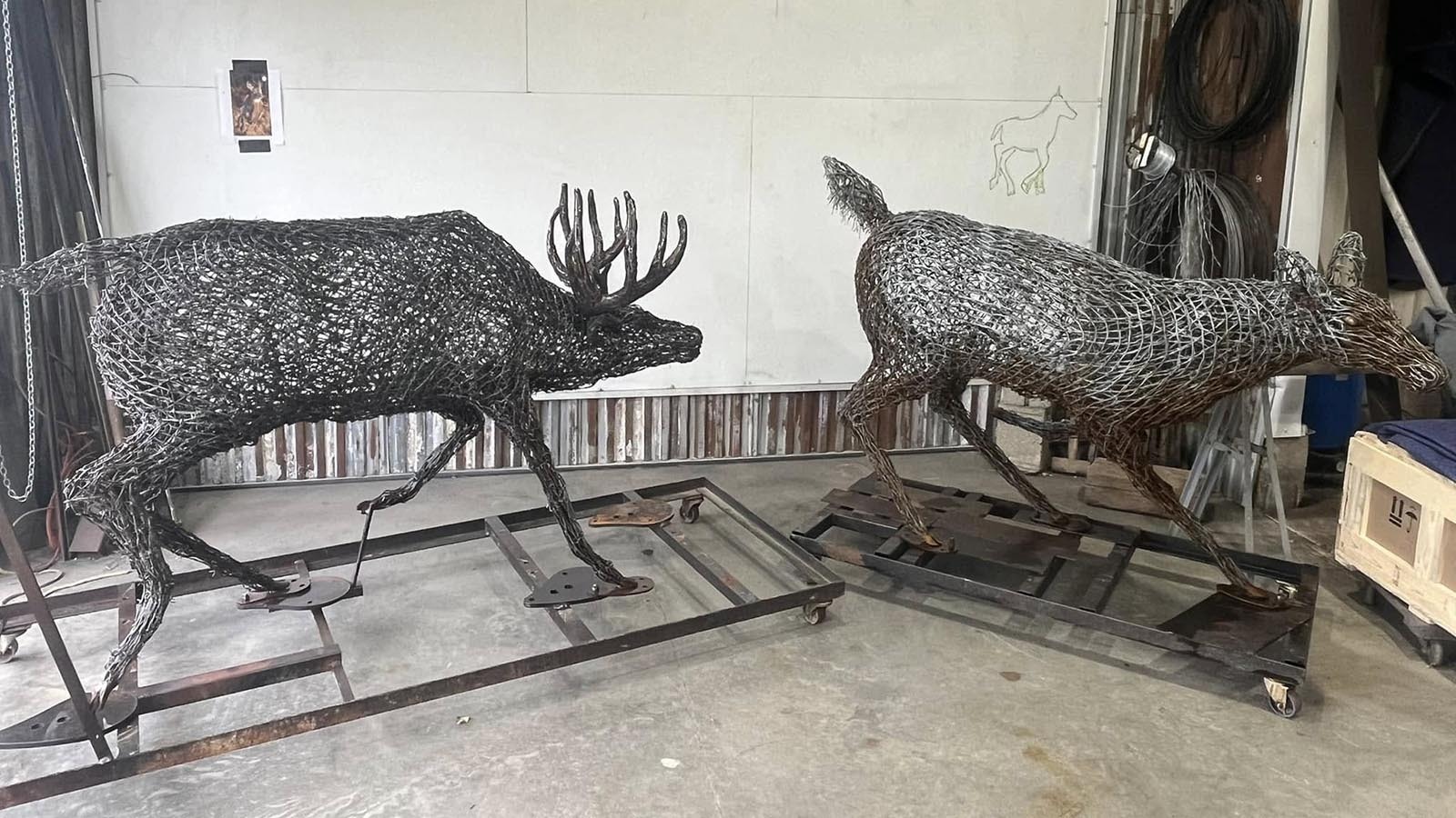 Why A Cody Rancher Is Turning Old Barbed Wire Into Big, Spikey Steel ...